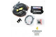 Инжекторная система STAG-400 DPI, 8 цилиндров BAR, разъем типа Valtek, без ДТР, LED-401