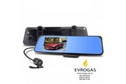 Зеркало-видеорегистратор Vehicle Blackbox DVR Full HD 1080 с камерой заднего вида 