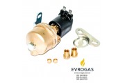 Электроклапан газа Tomasetto пропан ход D6 (M10x1), выход D6 (M10x1) (EGAT1001)