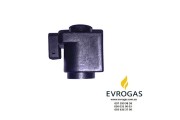 Катушка электромагнитная редуктора Tomasetto AT-04, АТ-12,CNG,12V,15W, большая с евроразъемом