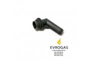Штуцер выхода газа редуктора STAG R01 до 250 л.с. D 12 mm