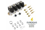 Форсунки STAG W01 4 цилиндра, с жиклерами D 1.5 мм